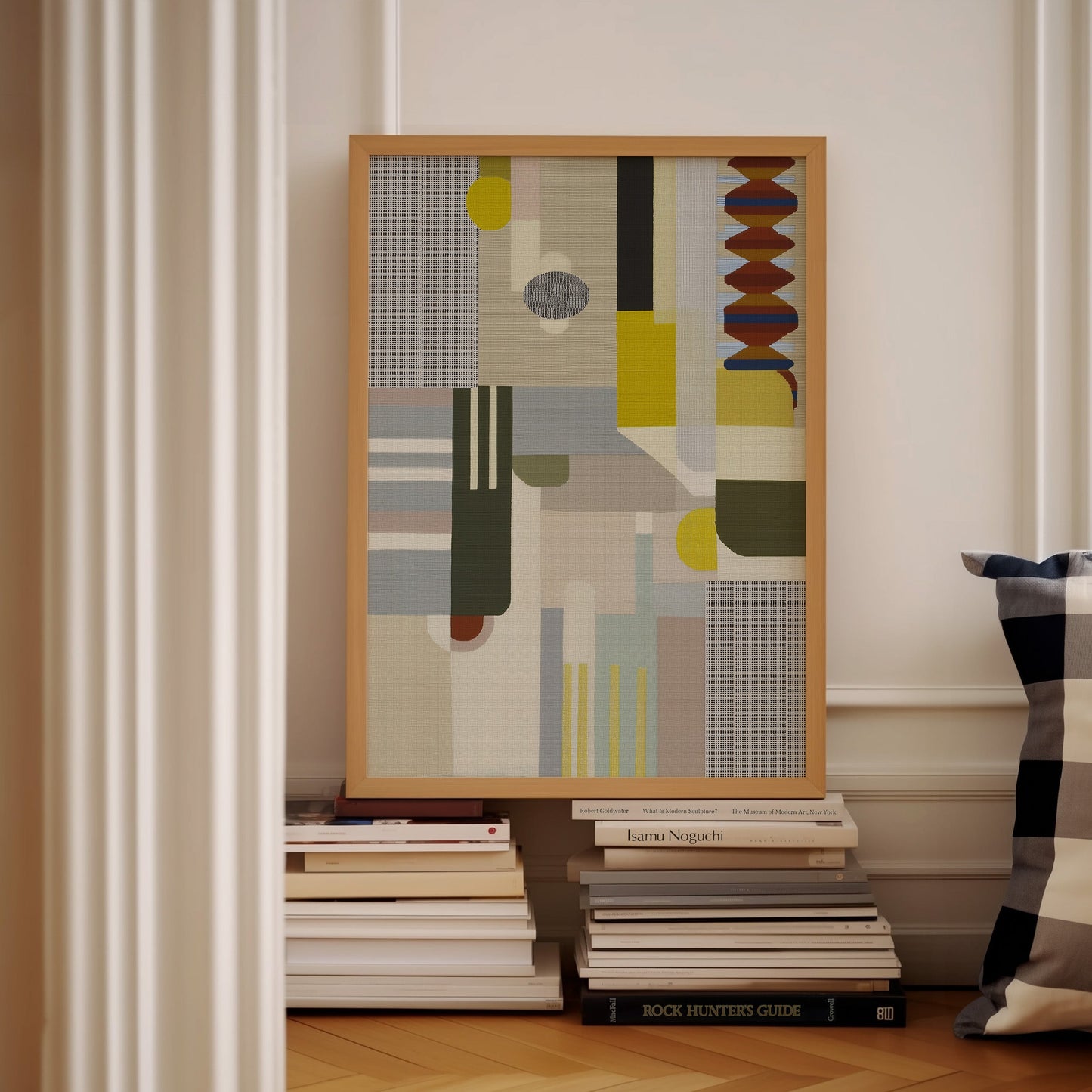 Woven Perspectives No. 16 — Geometric Abstract Art Print