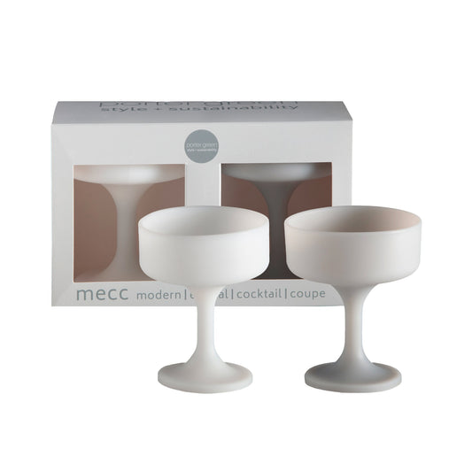 Blanc + Dove | Mecc | Silicone Unbreakable Cocktail Glasses