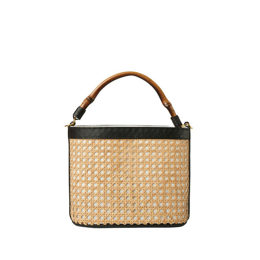 Tara Cane Wicker Bucket Bag