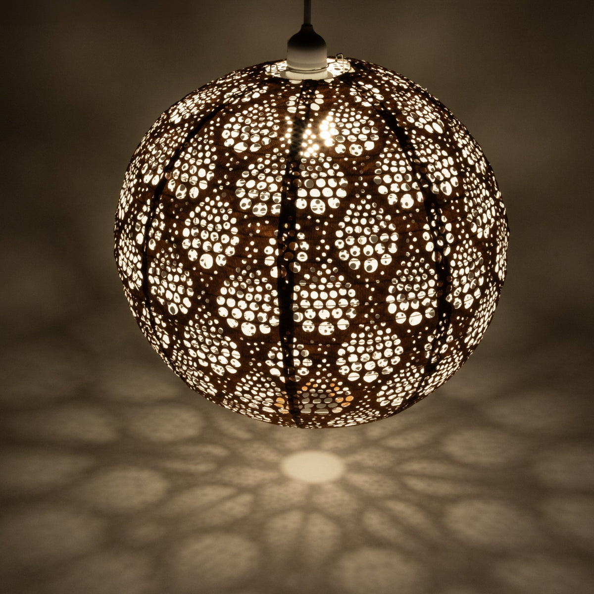 Soji Stella Nova Dewdrop Copper - 18" Indoor / Outdoor Pendant Lamp (120V)