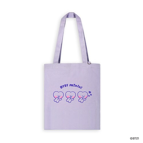 BTS  x BT21 Minini Canvas Bag And Pouch