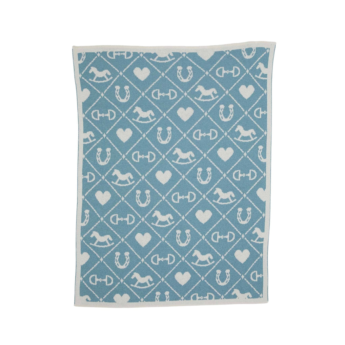 Baby Pony Quilt - Cotton Knit Blanket