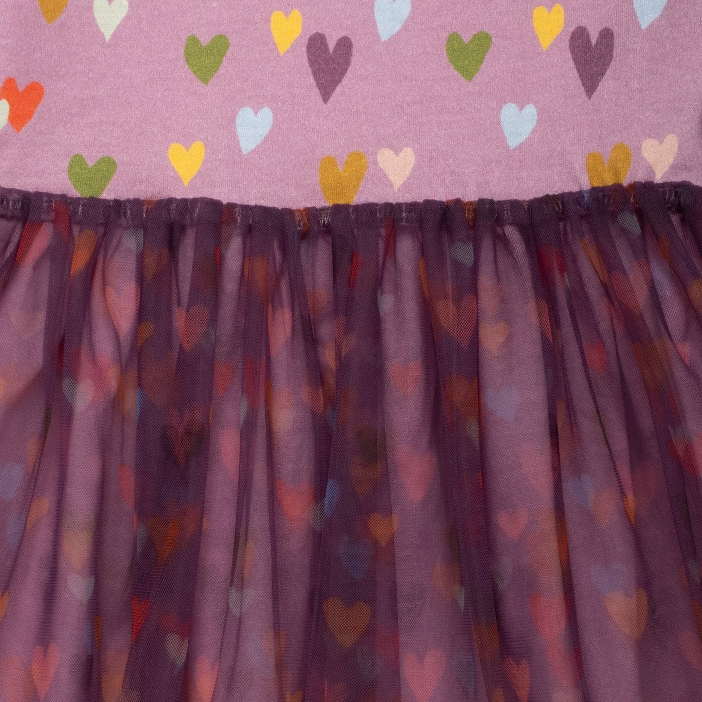 Mini Hearts Tulle Dress
