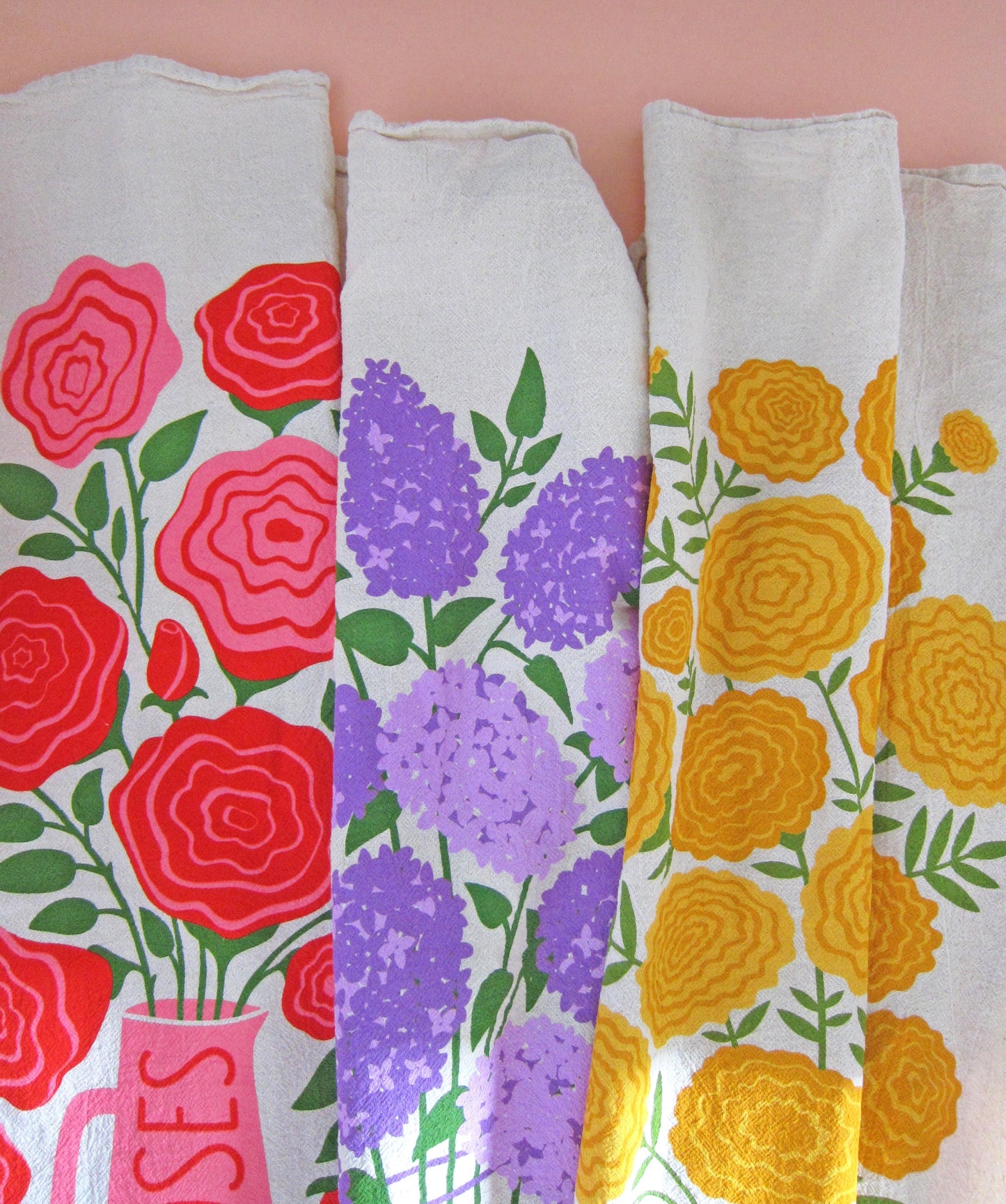Marigolds Dish Towel