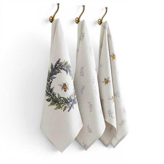 Linen Kitchen Towel Set
