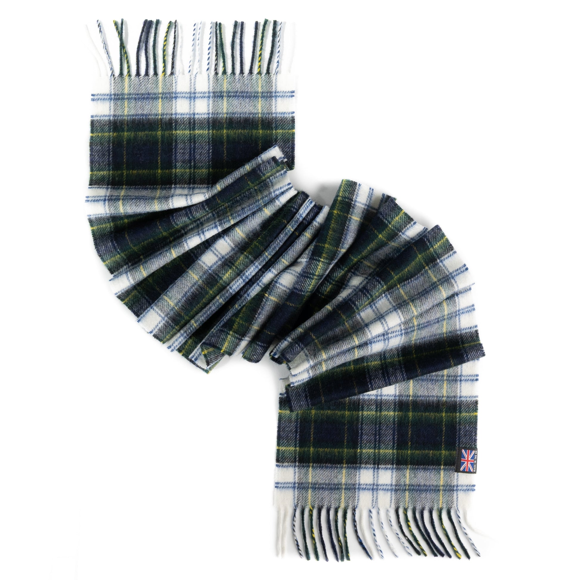 Prince of Scots Merino Lambswool Tartan Scarf (Dress Gordon) - Osadia Concept Store