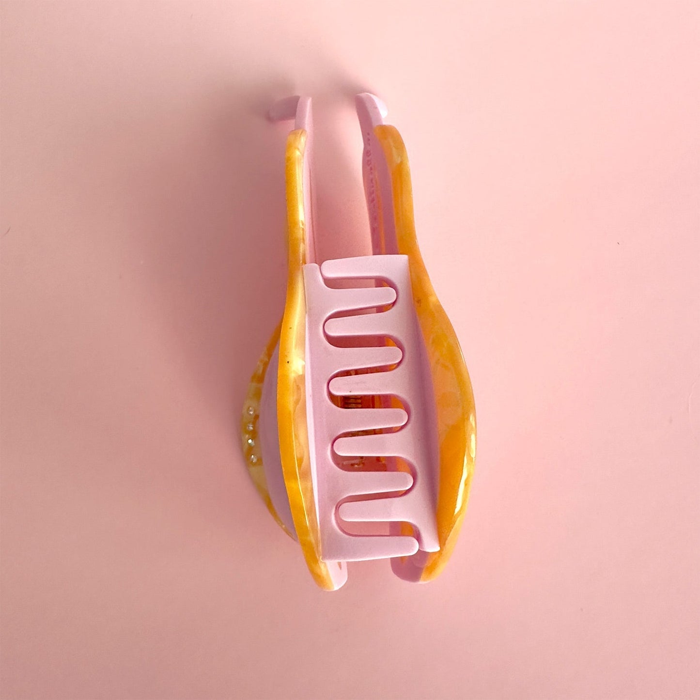 Pink Squash Hair Claw