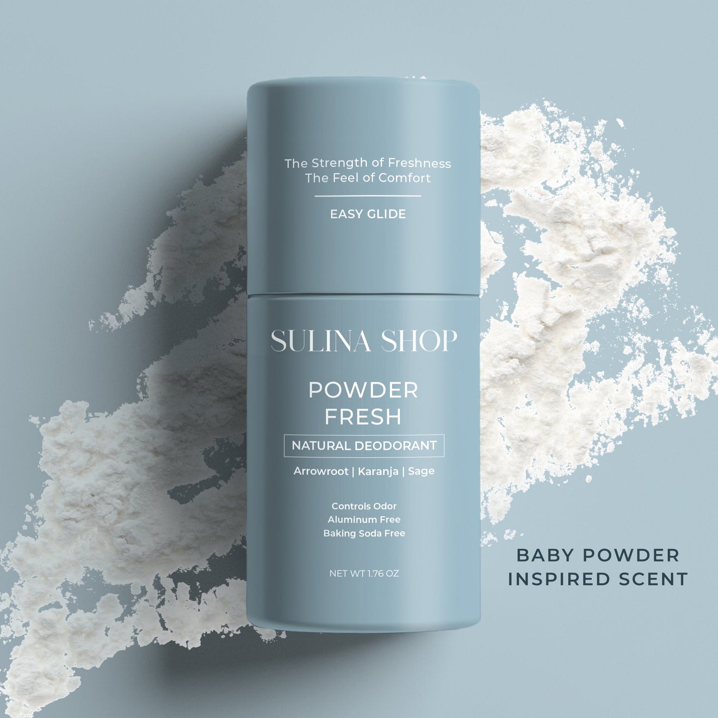 Powder Fresh Natural Deodorant Duo Set