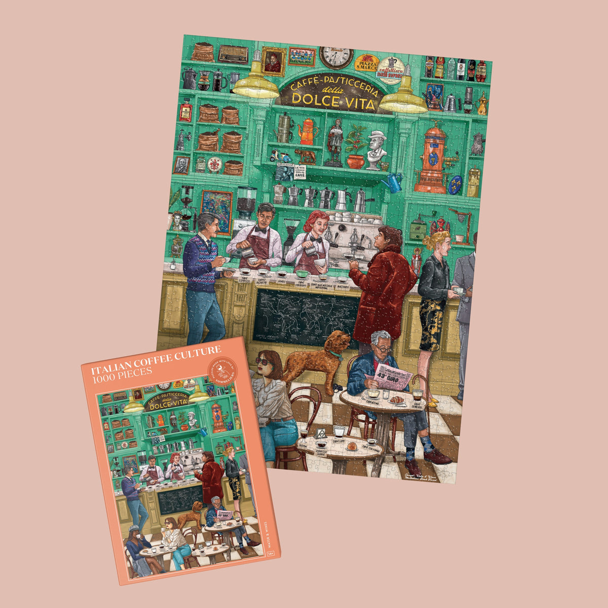 Italy Coffee Puzzle