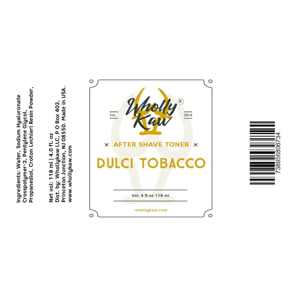 Wholly Kaw Dulci Tabacco Shaving Collection