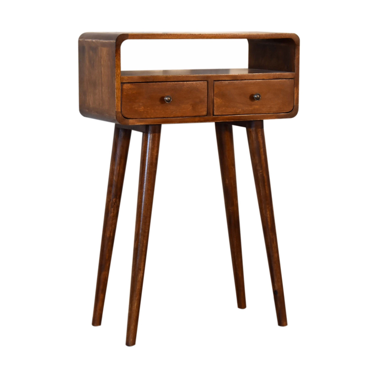 Solid Wood Mini Console Table