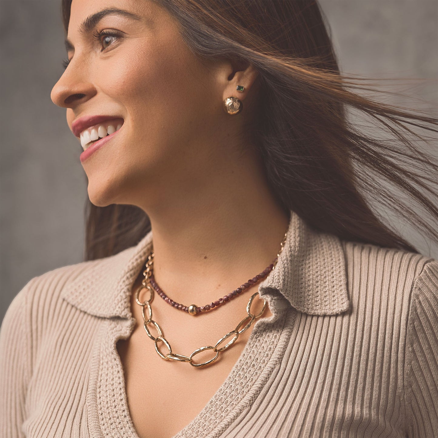 Caprize Bronze Earrings