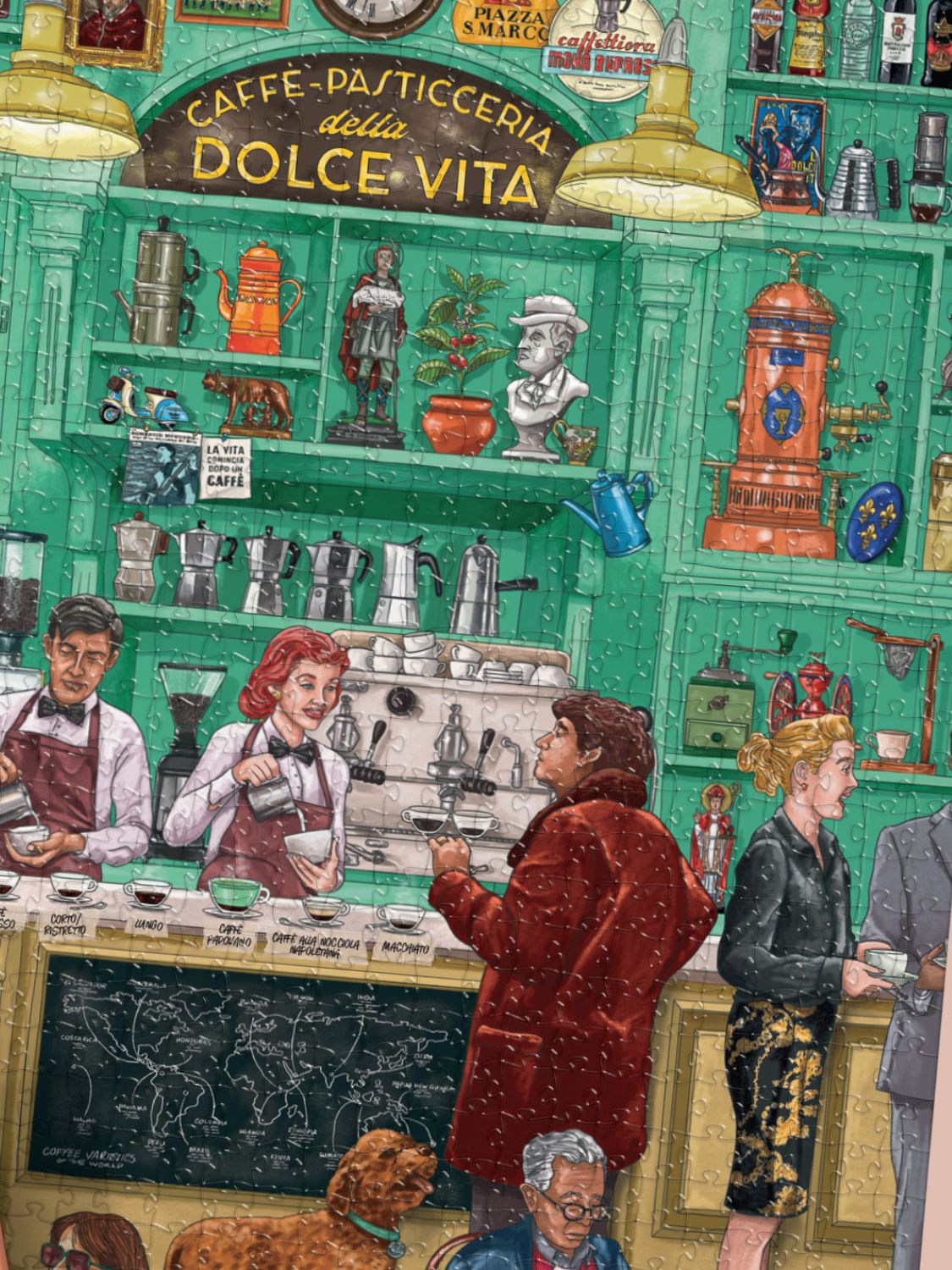 Italy Coffee Puzzle