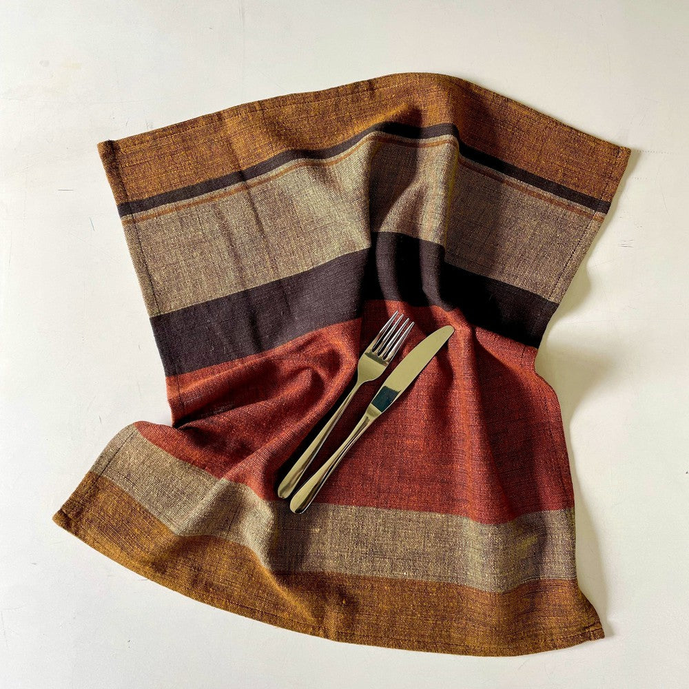 Dalol Handwoven Ethiopian Cotton Napkins | Set of 2