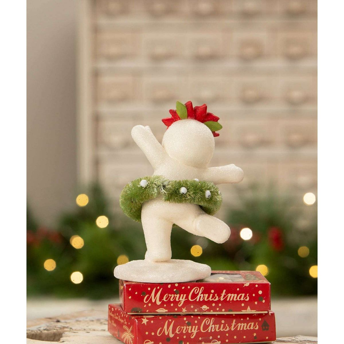 Dancing Snowman Girl | Bethany Lowe | Christmas Decor
