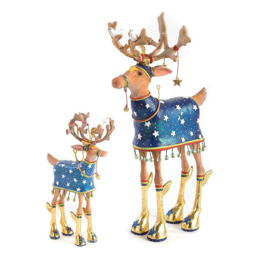 Dash Away Comet Reindeer Figure by Patience Brewster