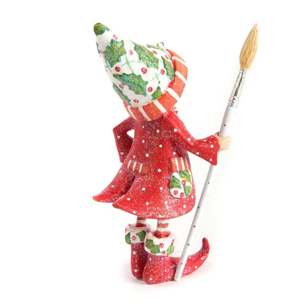 Dash Away Vixen's Elf Ornament by Patience Brewster RETIRED