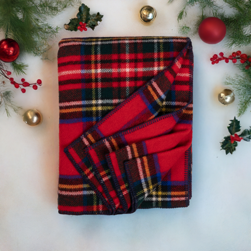 Highland Tweeds BIG Throw ~ Royal Stewart ~