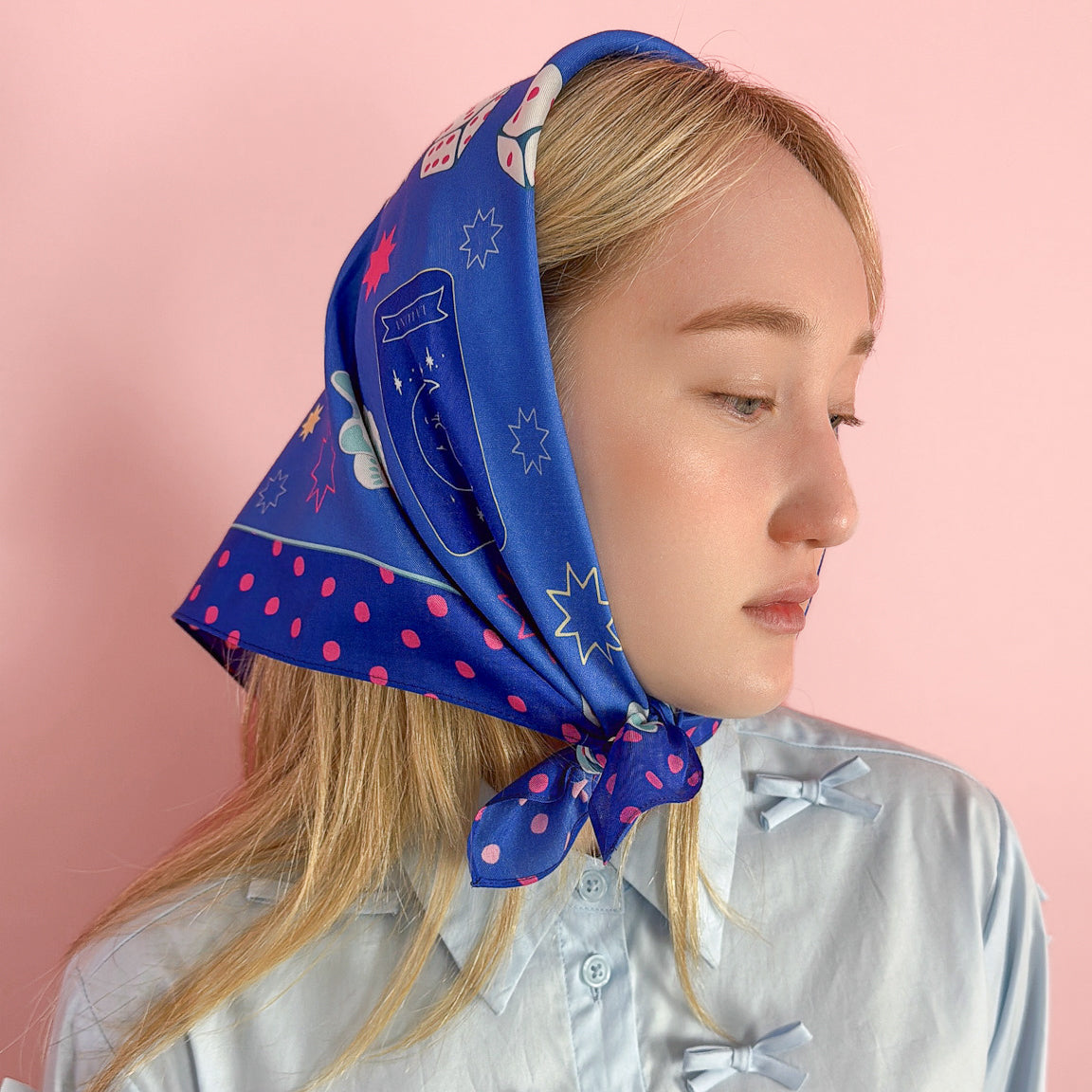 Fortune Cotton Silk Bandana