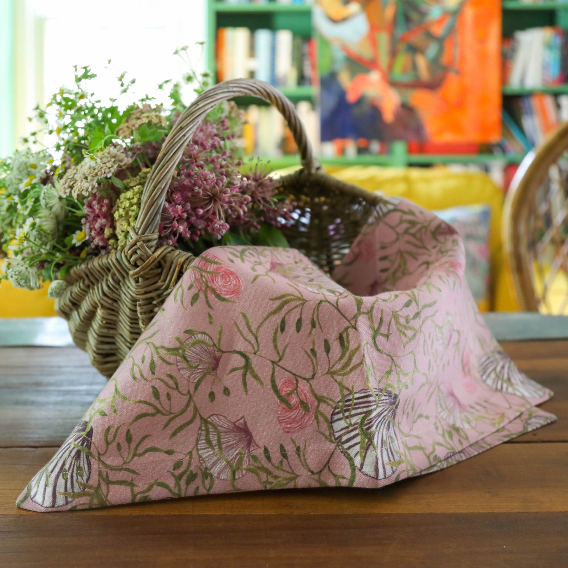 6 Napkins Mussels from Brussels Offcut Version - Osadia Concept Store