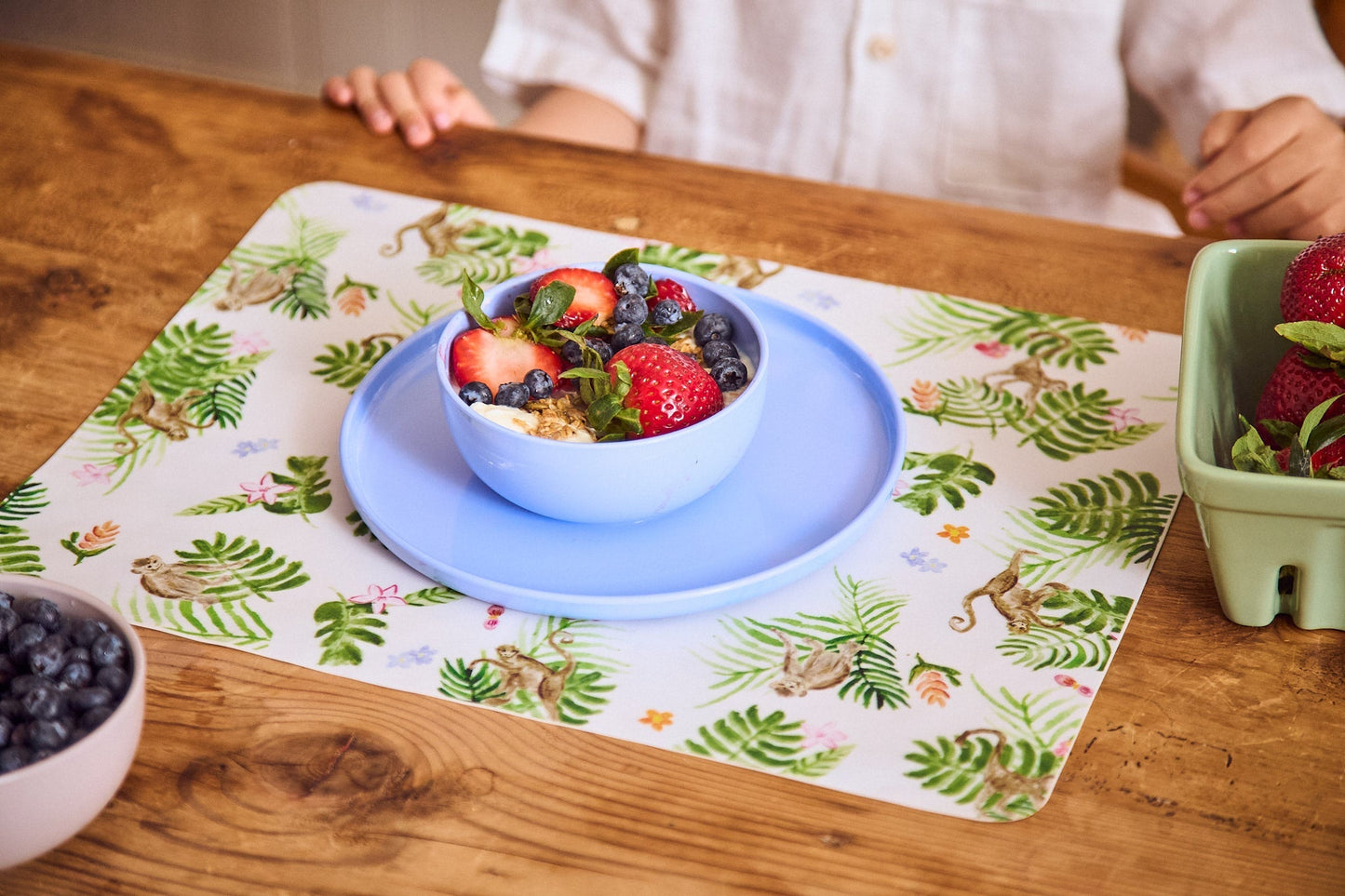 Plate and Bowl Set | Blue