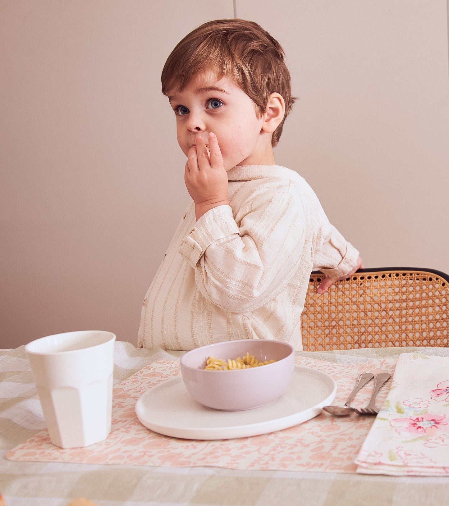 2 Placemats | Coral Toile |  by robynblair x Recette