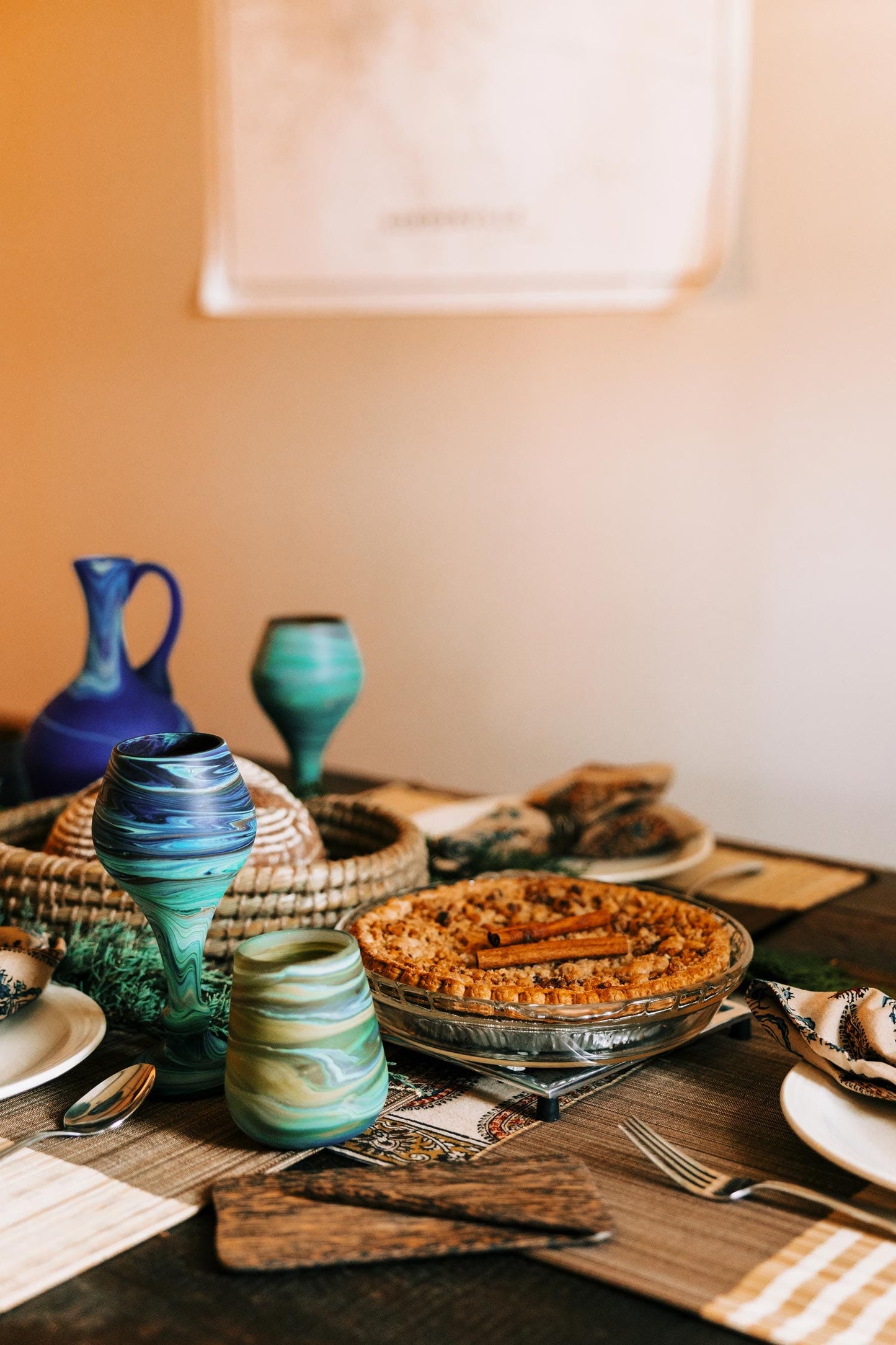 Phoenician Glass Goblet