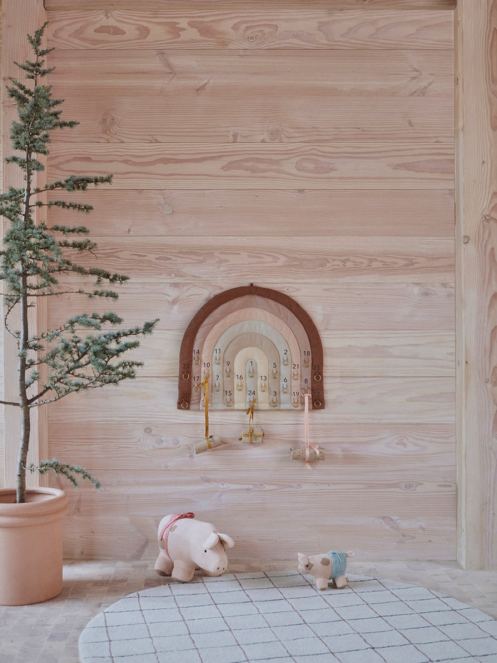 Rainbow Christmas Calendar