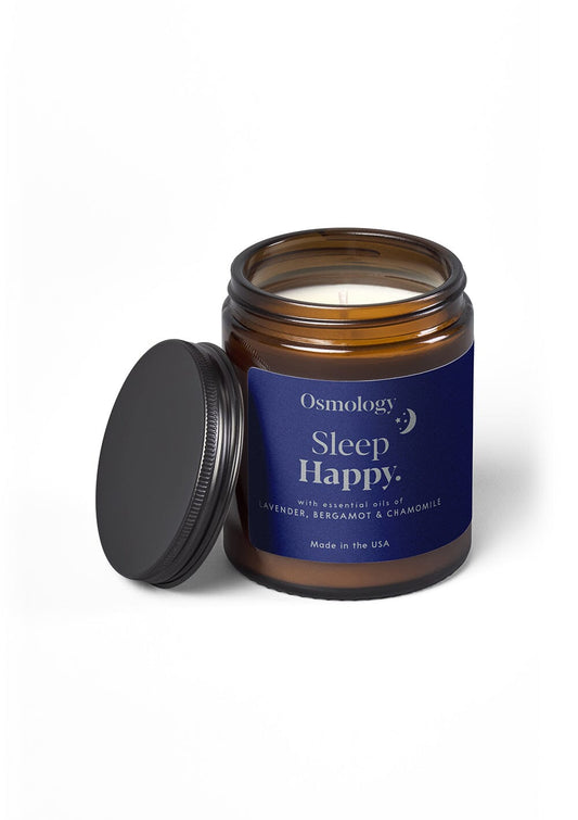 Sleep Happy Scented Jar Candle - Lavender Bergamot and Chamomile