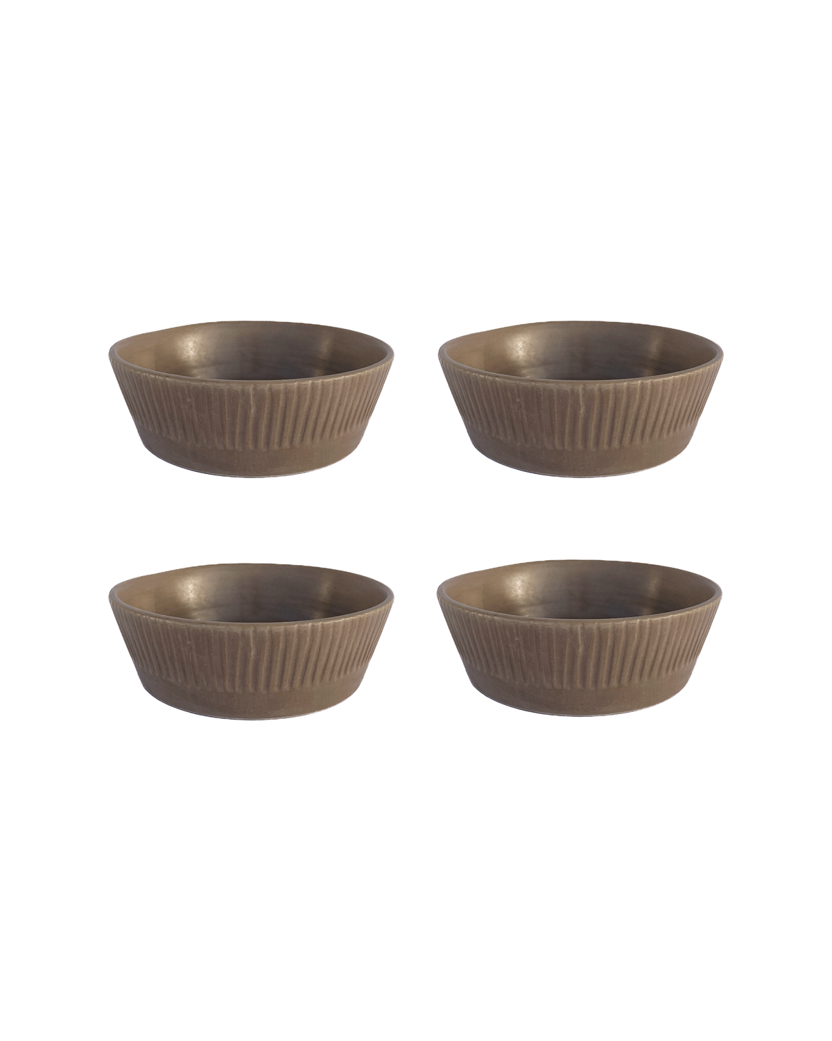 Earth Lines Pasta Bowl - Set of 4