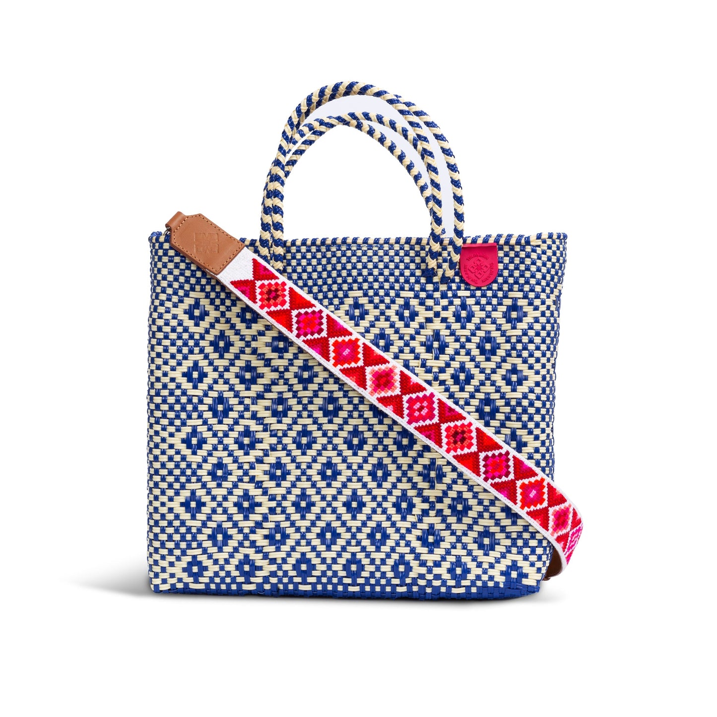 Mixte Large Woven Crossbody Bag