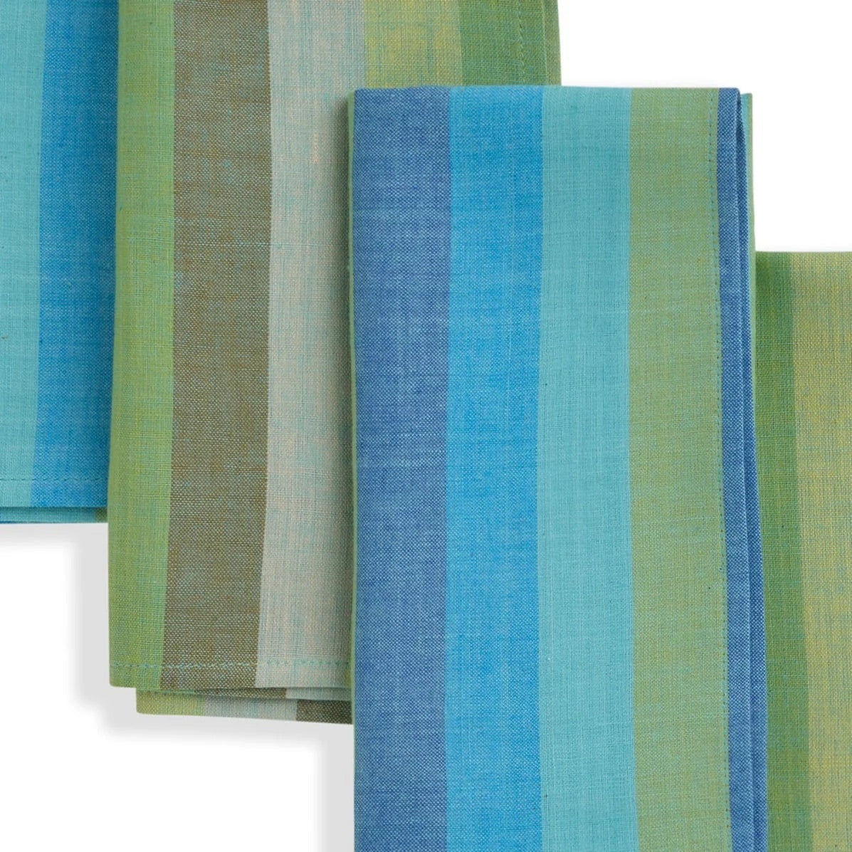 YIN YANG Handwoven Napkins - Set of 4. Cotton - Fair Trade - Artisan Made