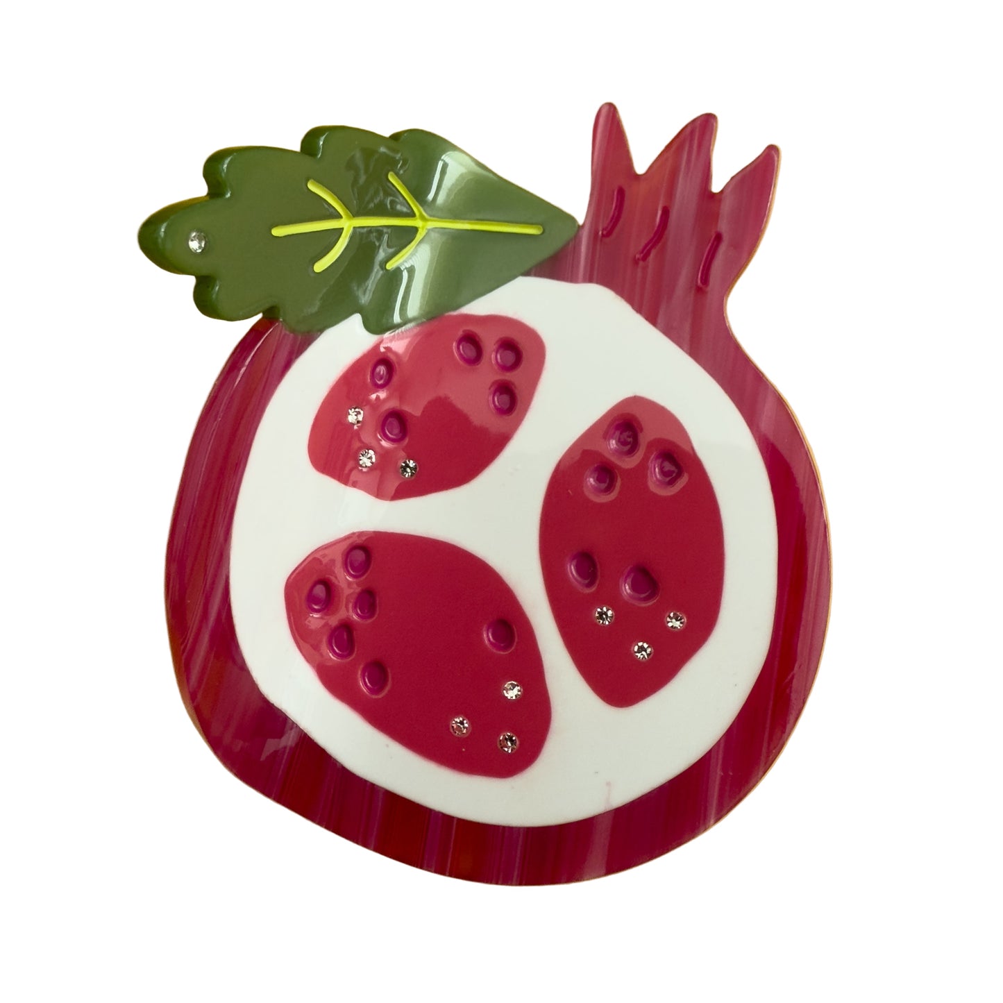Pomegranate Hair Claw