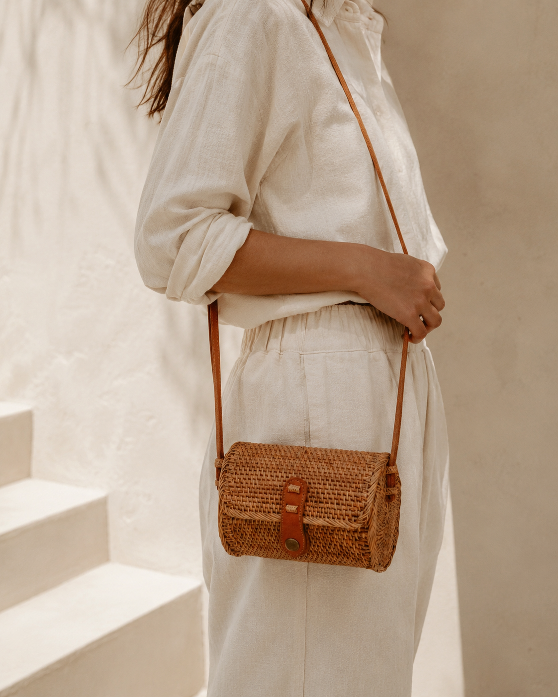 Diah Rattan Purse
