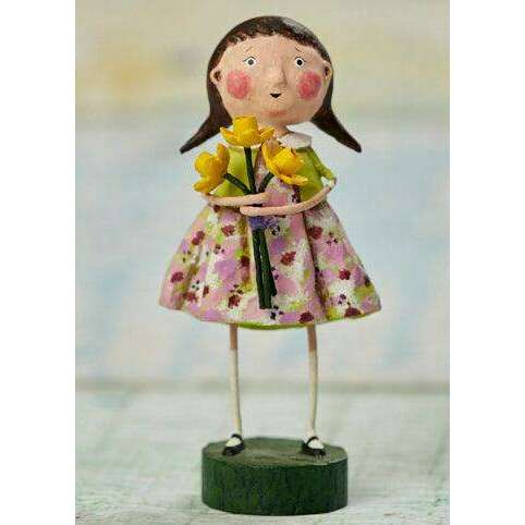 Delilah's Daffodils Lori Mitchell Figurine SHIPS JANUARY