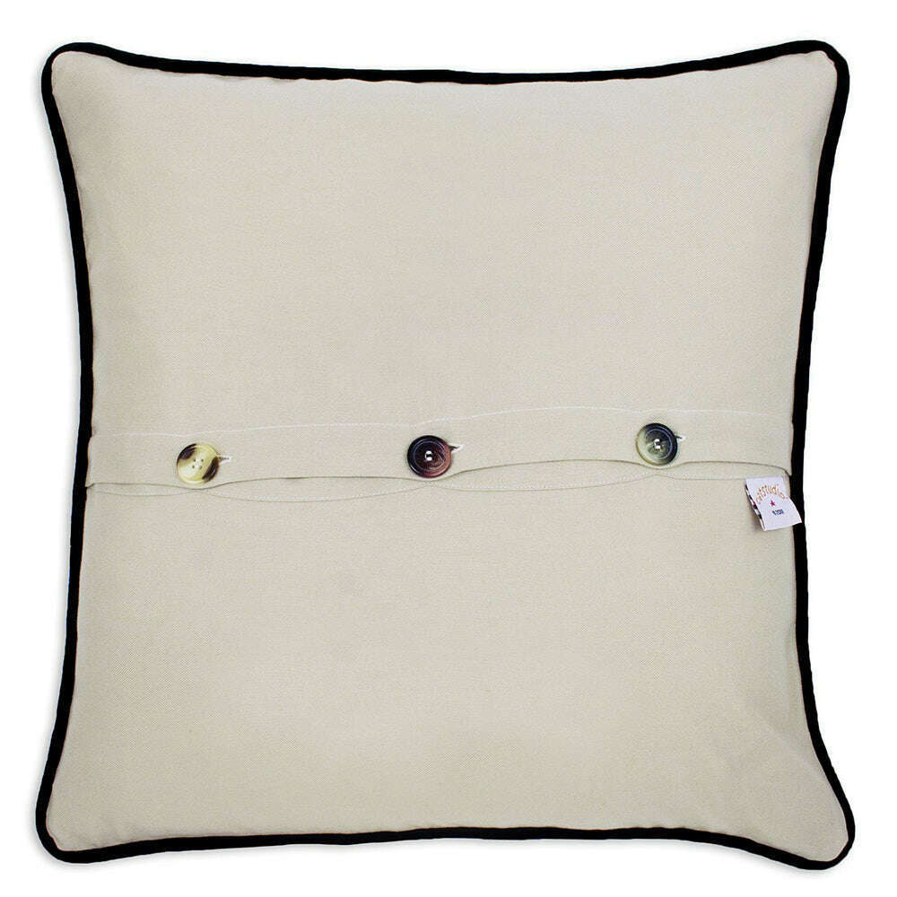 Denver Hand-Embroidered Pillow