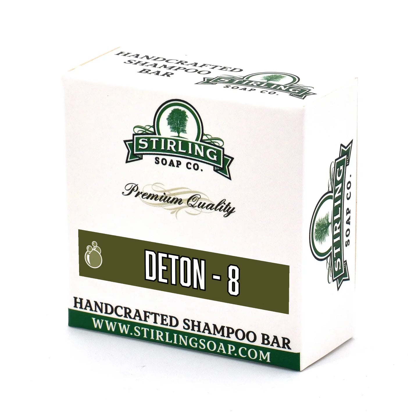Stirling Soap Co. Deton-8 Shampoo & Conditioner Bar 3.8 Oz - Osadia Concept Store