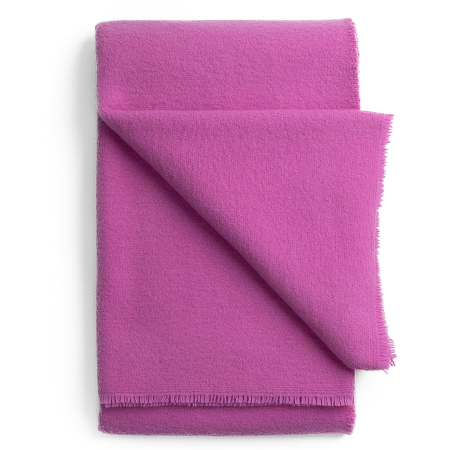 Boucle Extra Fine Merino Wool Throw ~ Pink ~ - Osadia Concept Store