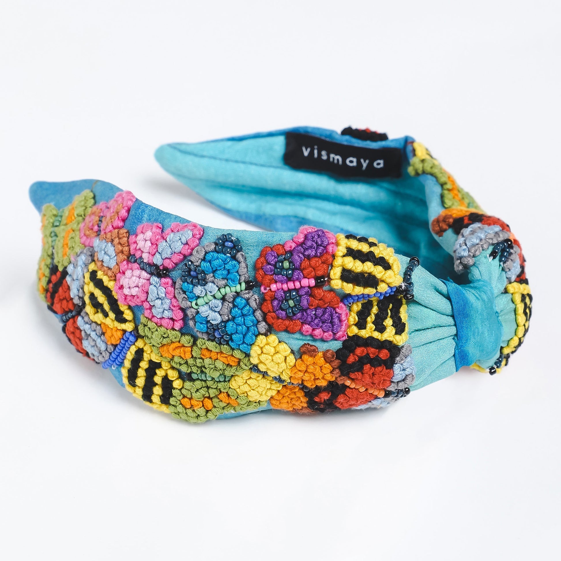 Butterfly Embroidered Headband - Osadia Concept Store