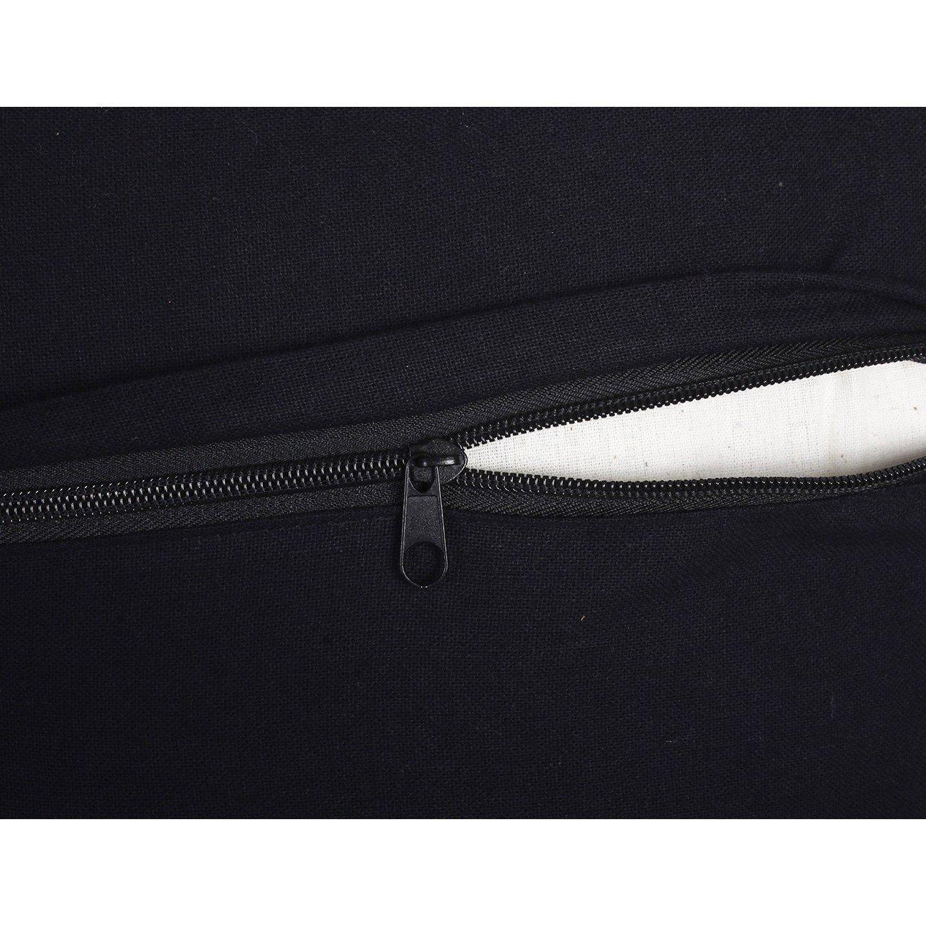 Diamond Flower Embroidered Pillow Cover - Thailand