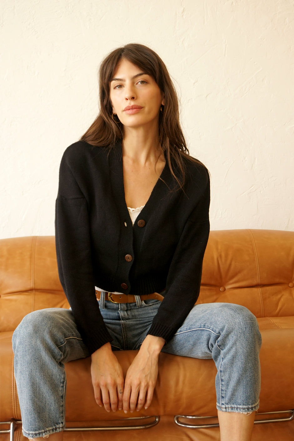 Diana Cardigan in Black - Osadia Concept Store