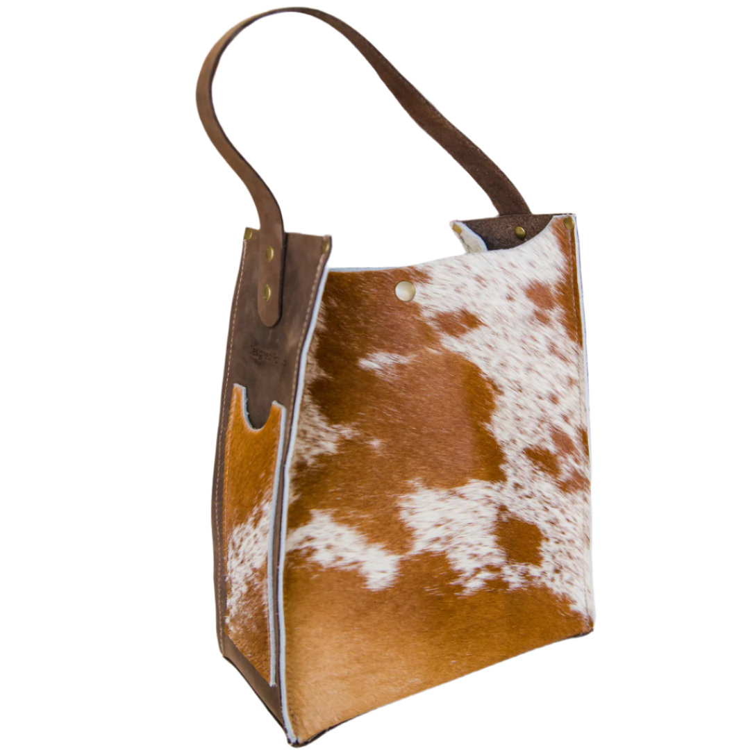 Leather Wine Bag