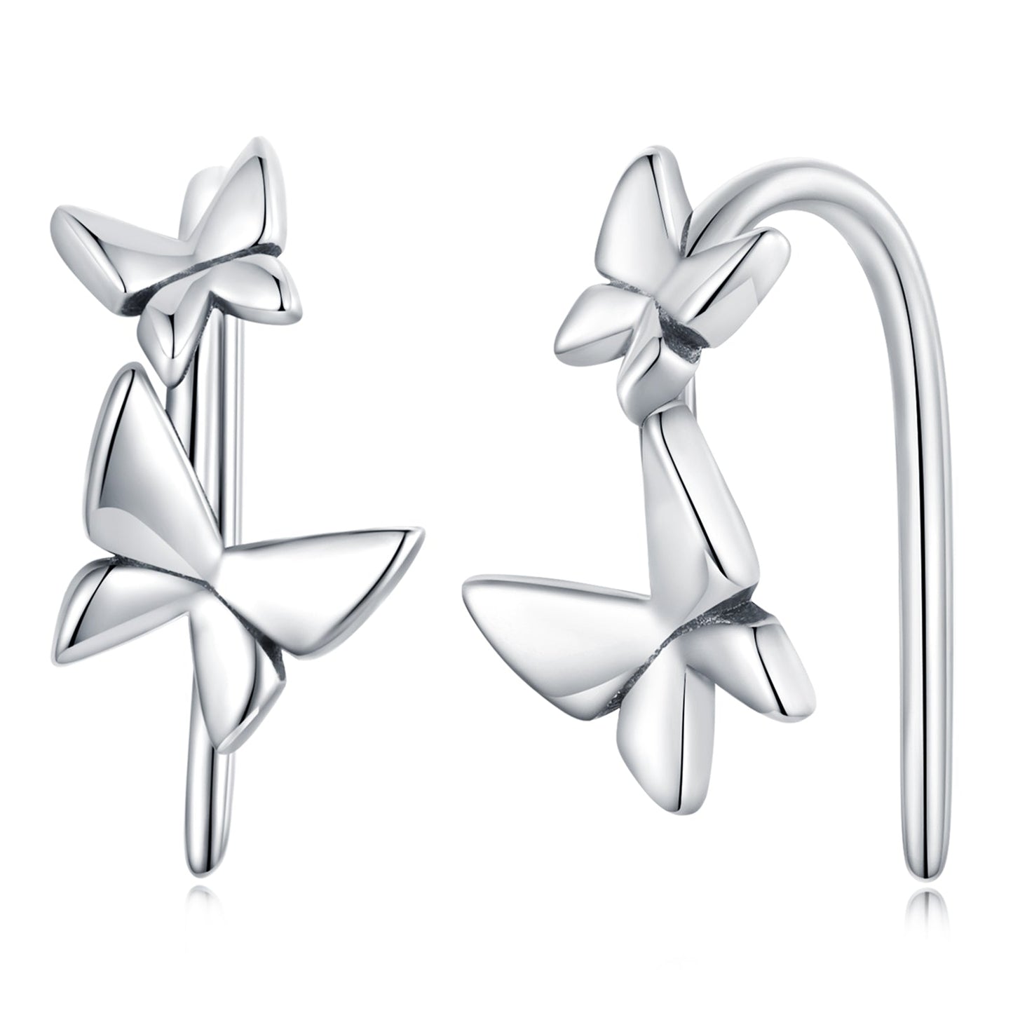 925 Sterling Silver Oxidized Earrings for Women