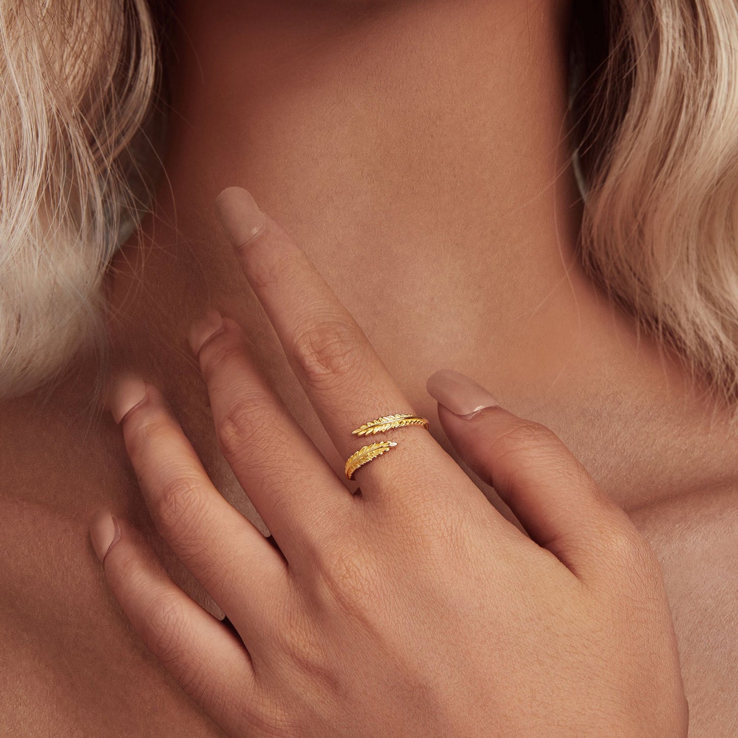 S925 Sterling Silver Gold Plated 0.16cm Ring