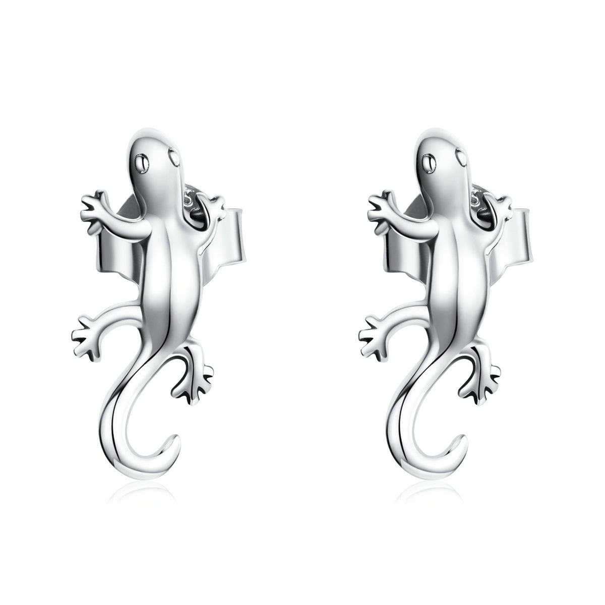 925 Sterling Silver Earrings 1.3*0.6cm for Women