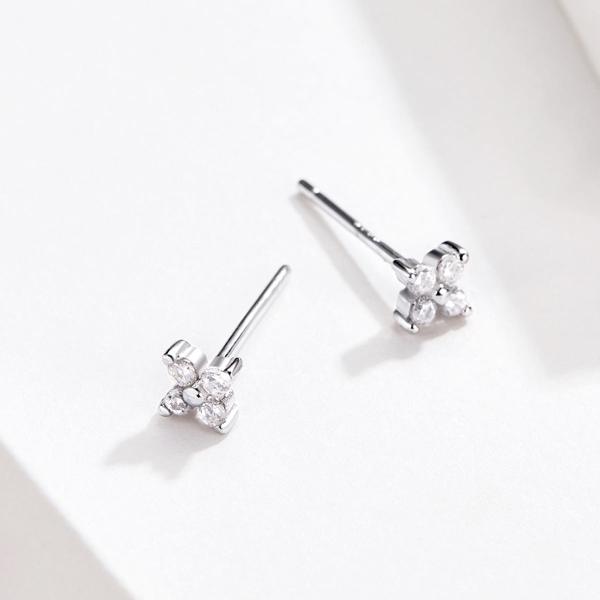 925 Sterling Silver CZ Earrings for Women