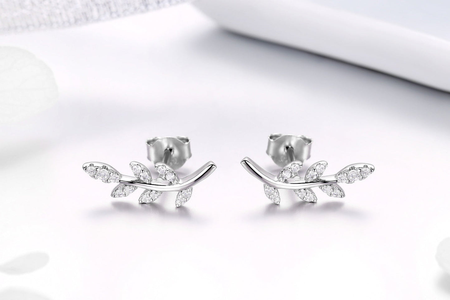 925 Sterling Silver Earrings with CZ