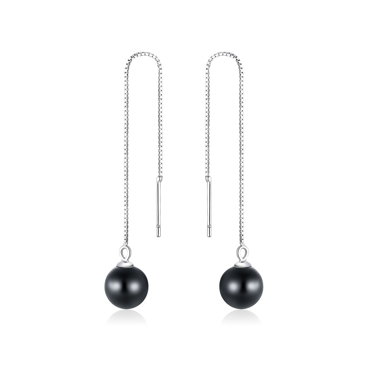 925 Sterling Silver Earrings with Quality Shell Pearl for Women