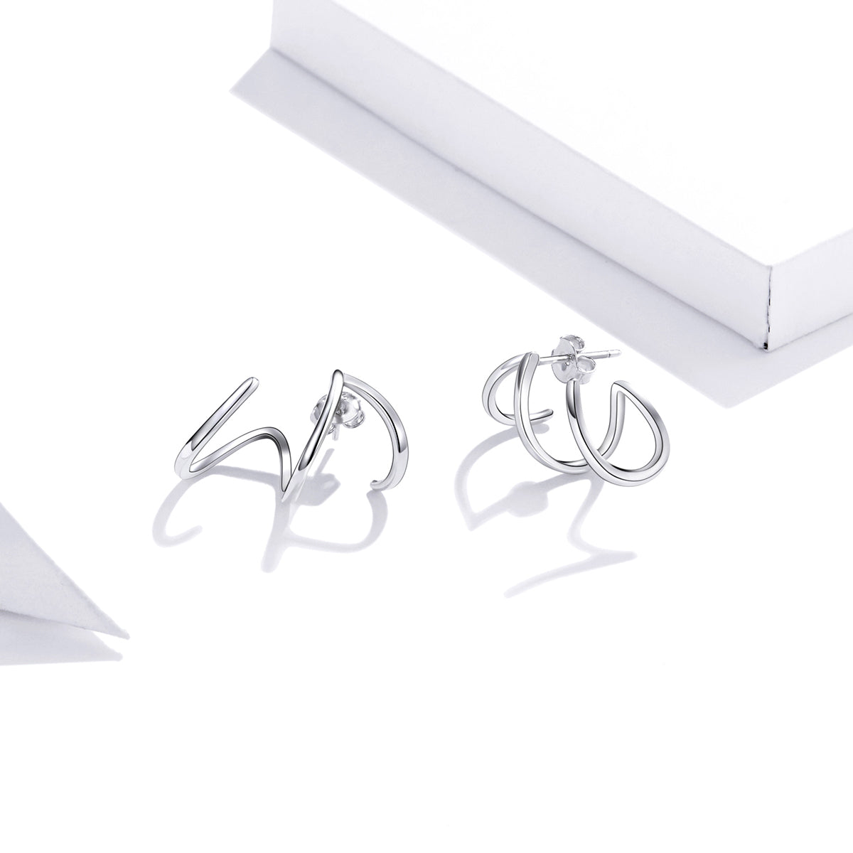 925 Sterling Silver Oxidized Earrings for Women