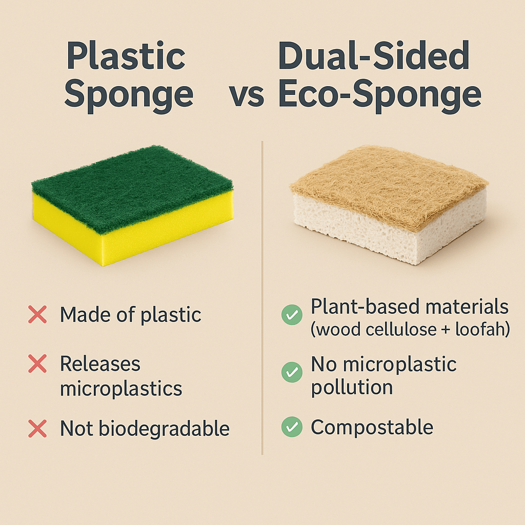 Dual-Sided Eco-Sponge - Osadia Concept Store